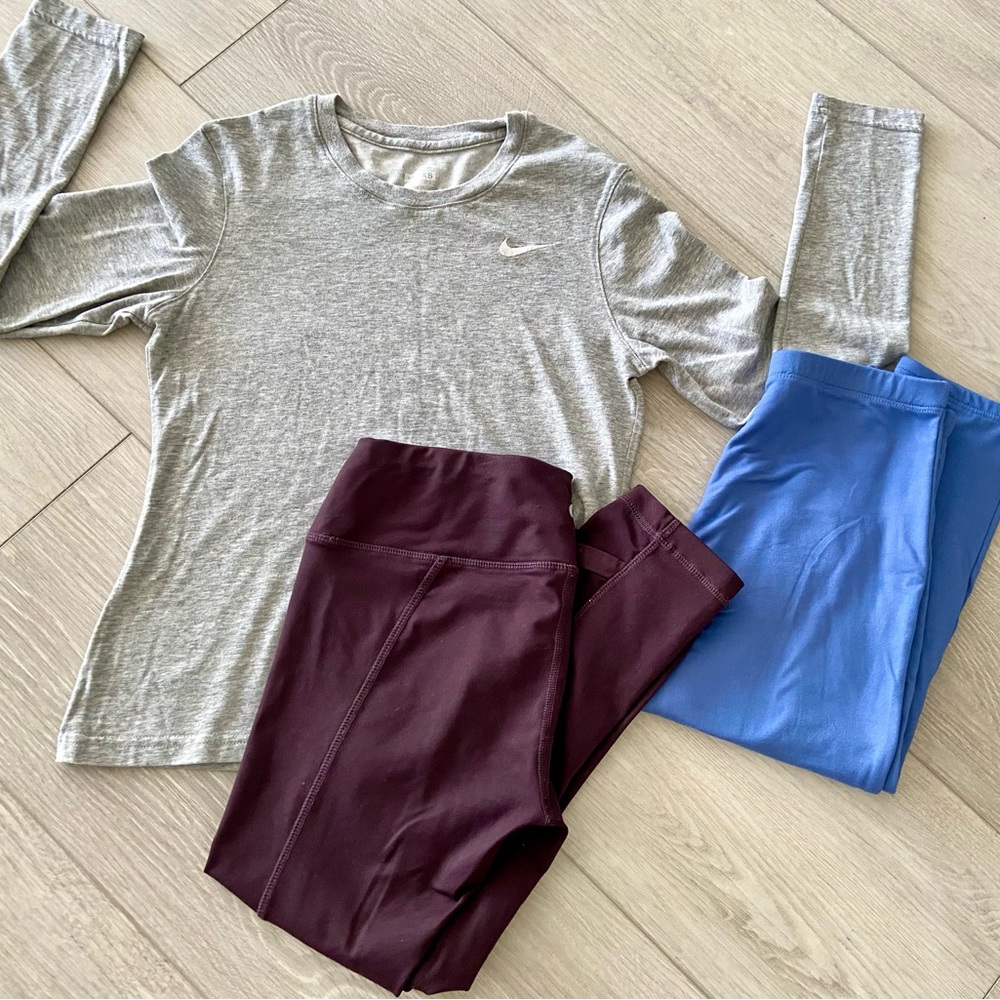 Nike + leggings bundle